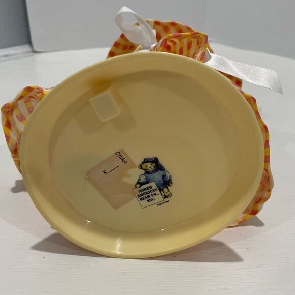 Vintage Muffy Vanderbear Spring Chicks Dress-up Bear Plaid Dress Teddy Bear - Picture 11 of 14